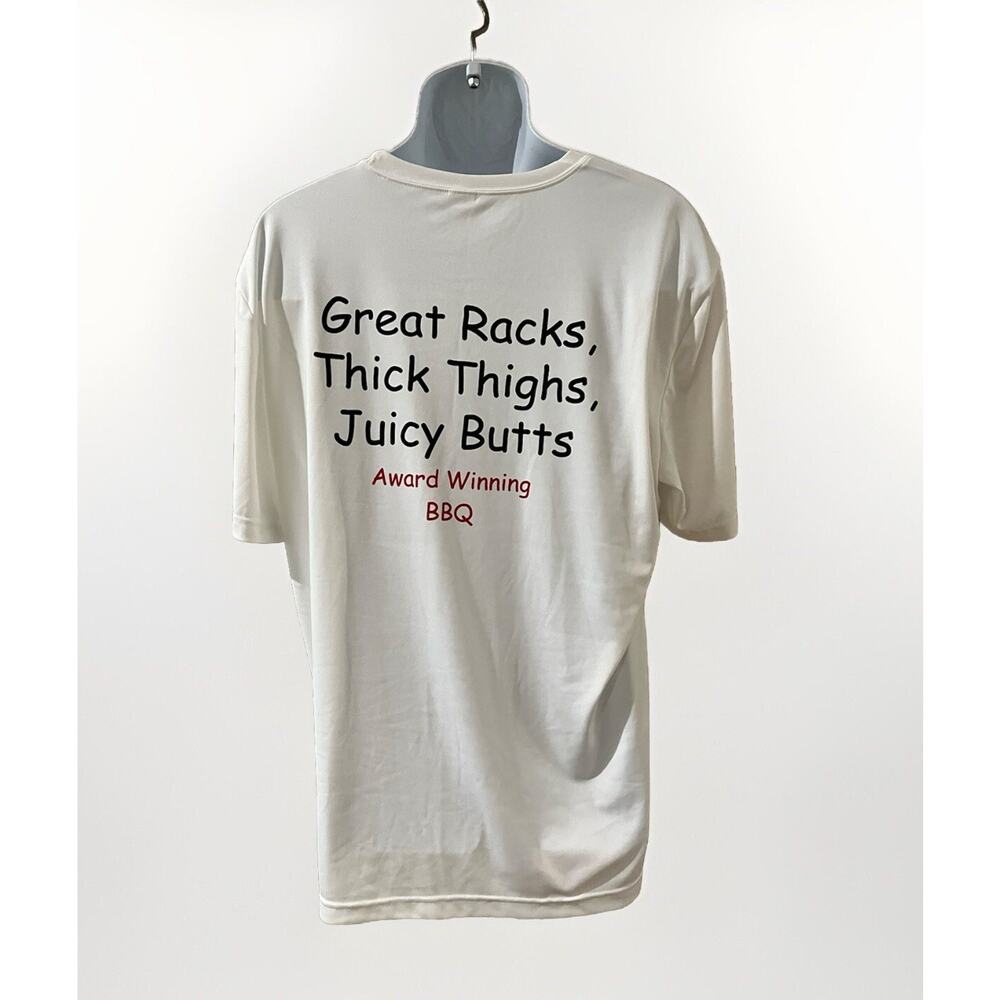 Tiki Barbeque T-shirt Funny Bar T Florida Life Nauti Tiki Men's Size XL